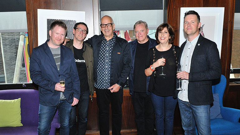 New Order et Daniel Miller de Mute Records