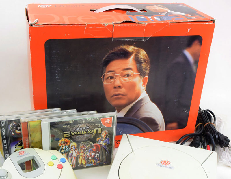 Packaging japonais de la Dreamcast